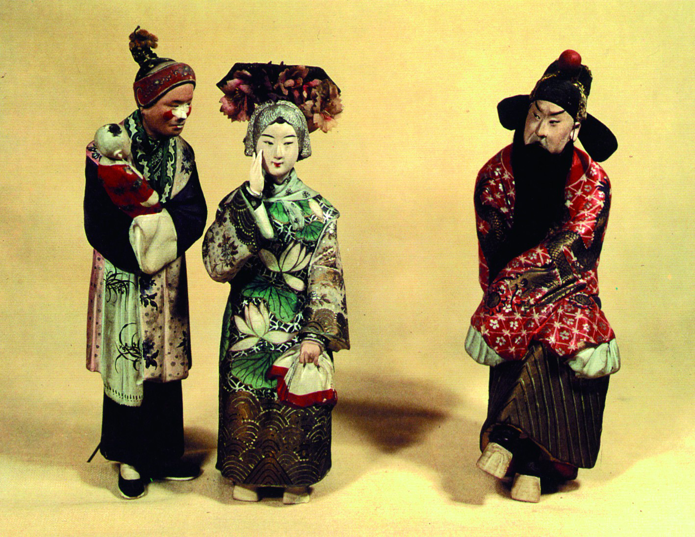 秒百科-泥人張作品《四郎探母》